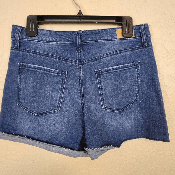 Scoop Denim Raw Hem Shorts NWT (4266) - Picture 3 of 8
